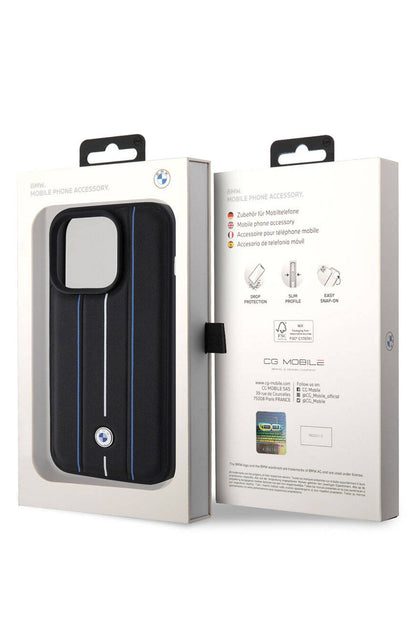 Apple iPhone 15 Pro uyumlu BMW Blue Lines Kılıf