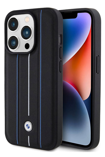 Apple iPhone 15 Pro Max uyumlu BMW Blue Lines Kılıf