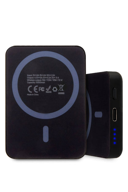 BMW M Logolu Magsafe Siyah Powerbank 5000mAh