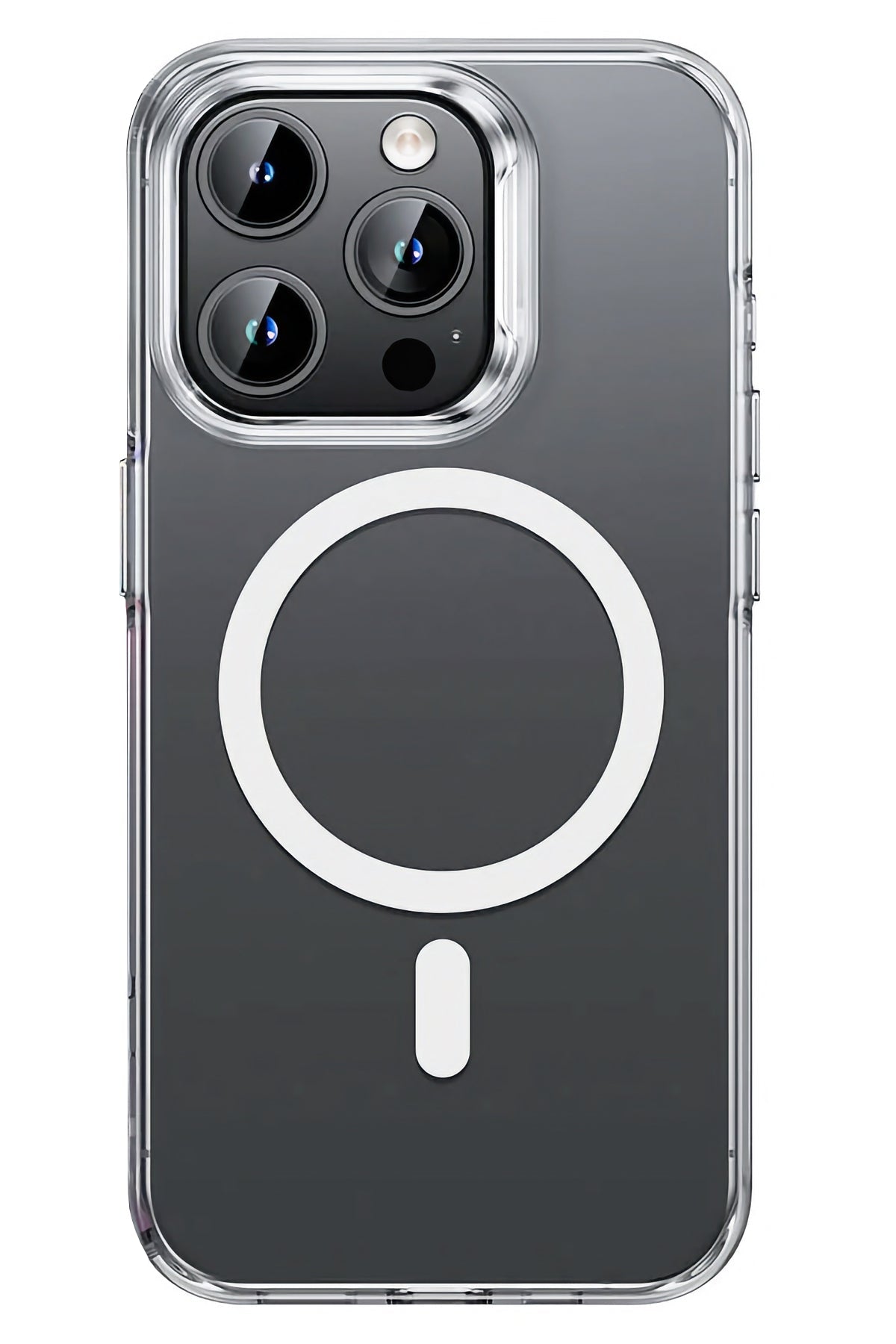 Benks Apple iPhone 15 Pro Max Uyumlu Magsafe Magic Şeffaf Kılıf