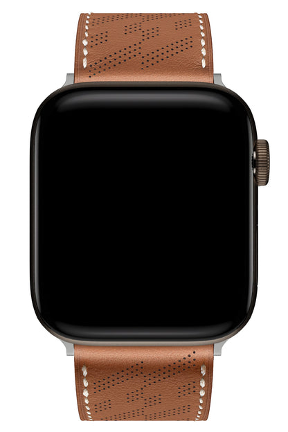 Apple Watch Uyumlu Multi Hole Deri Kordon Briars