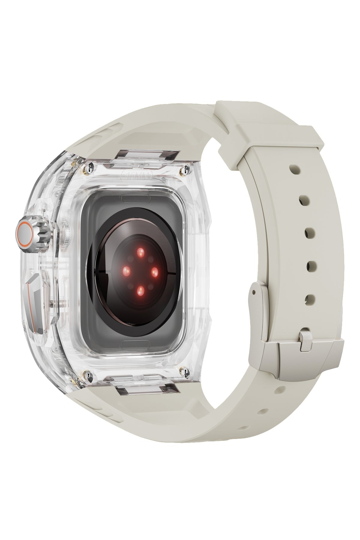 Apple Watch Uyumlu King Loop Kasa Koruyucu Silikon Kordon Bristol