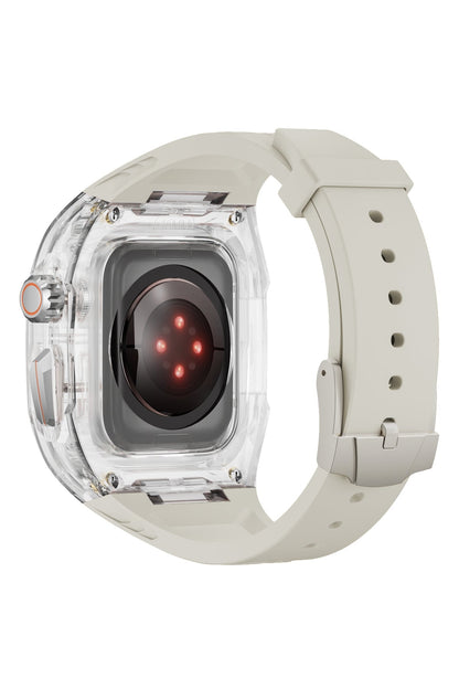 Apple Watch Uyumlu King Loop Kasa Koruyucu Silikon Kordon Bristol