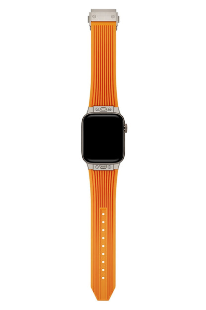Apple Watch Uyumlu Streamlined Silikon Kordon Burnt