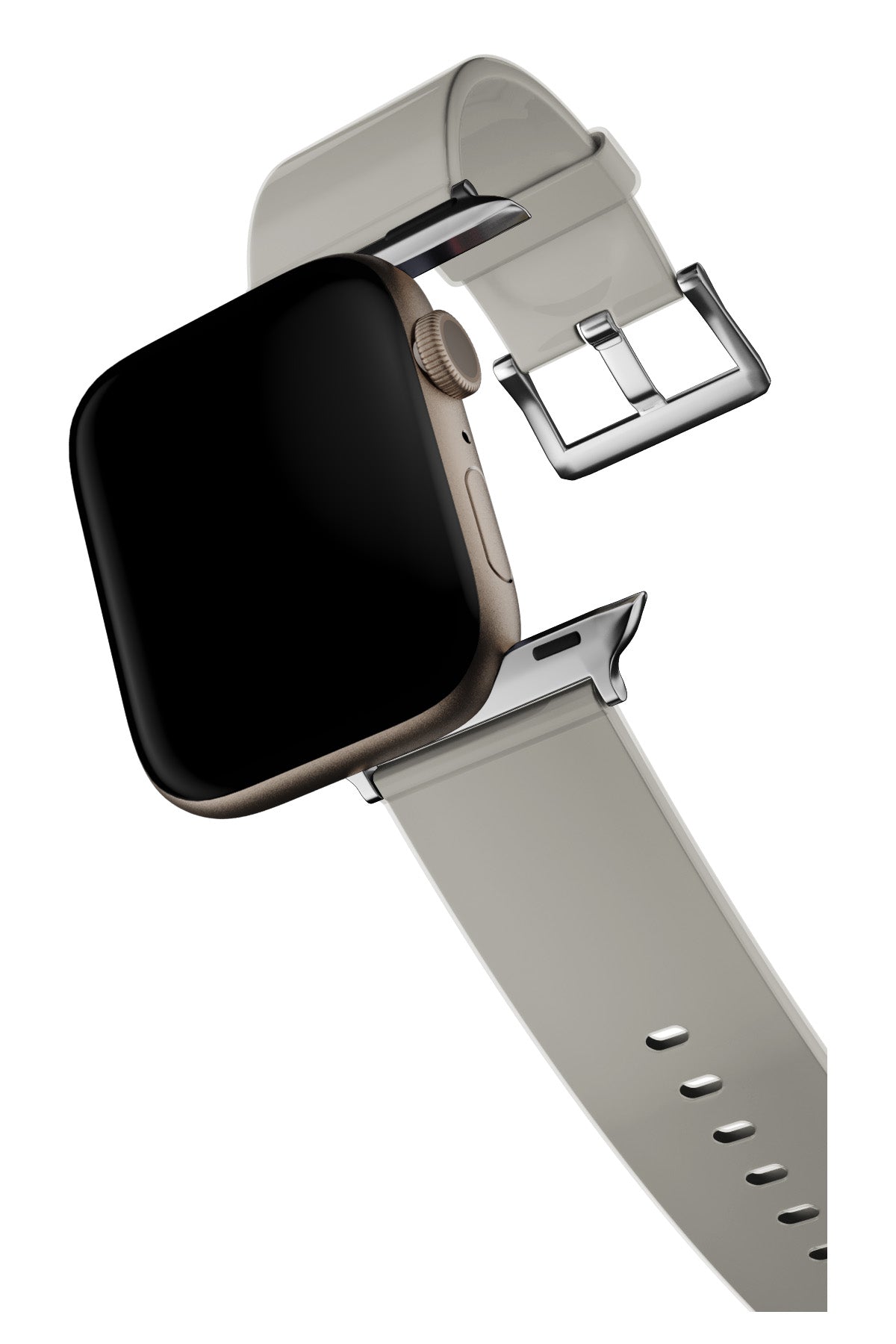 Apple Watch Uyumlu Jina Loop Yumuşak Silikon Kordon Cashmere