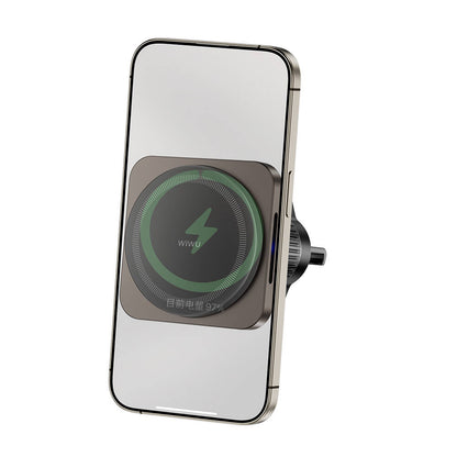 CH-318 Magneto Serisi M-safe Şarj Özellikli Havalandırma Tasarım Araç Telefon Tutucu
