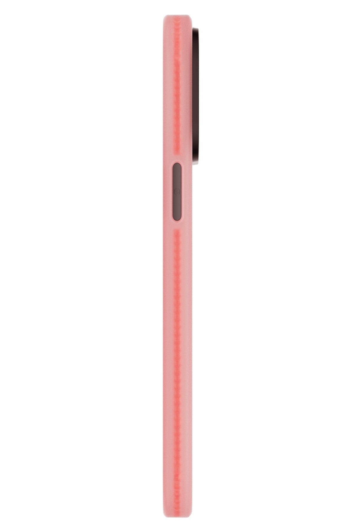 Youngkit Colored Sand iPhone 15 uyumlu Magsafe Buzlu Pembe Kılıf