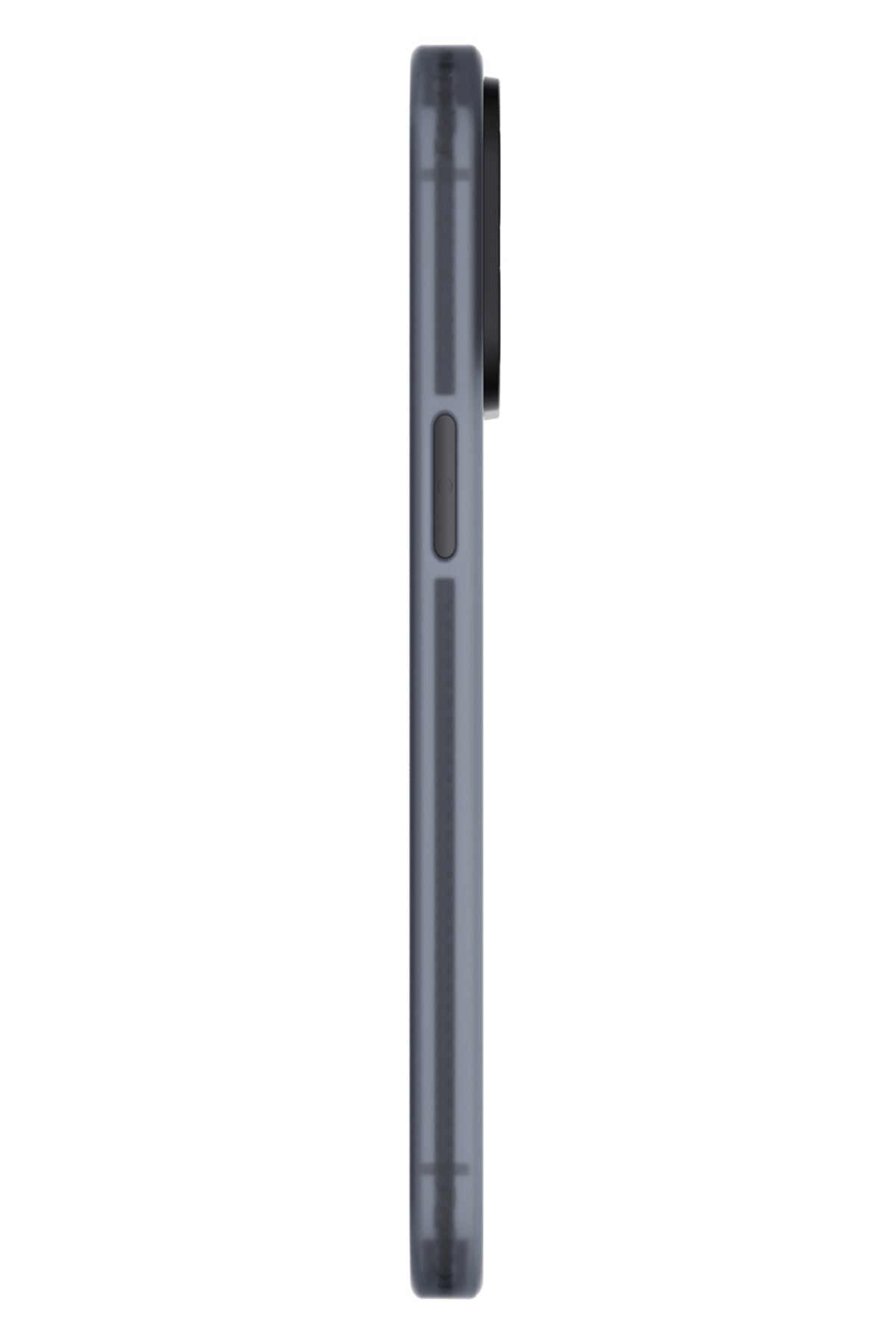 Youngkit Colored Sand iPhone 15 uyumlu Buzlu Siyah Kılıf