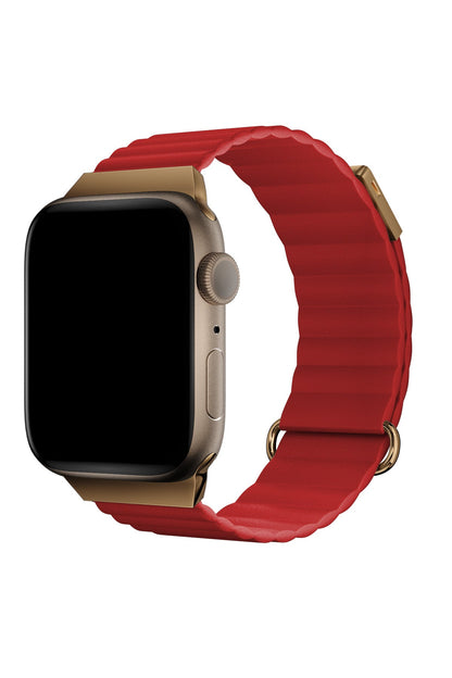 Apple Watch Uyumlu Premium Deri Loop Kordon Cotillion