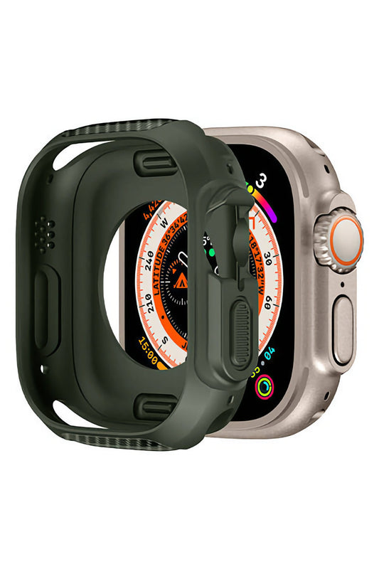 Apple Watch Ultra Uyumlu Guard Kasa Koruyucu Croco