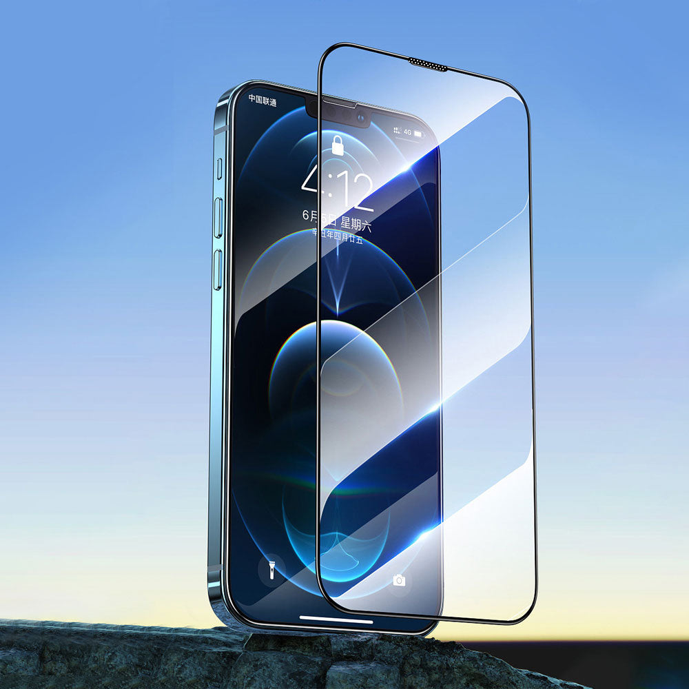 CZ-003 Mavi Işık Filtreli Parlama Önleyici iPhone 13 Pro Ekran Koruyucu