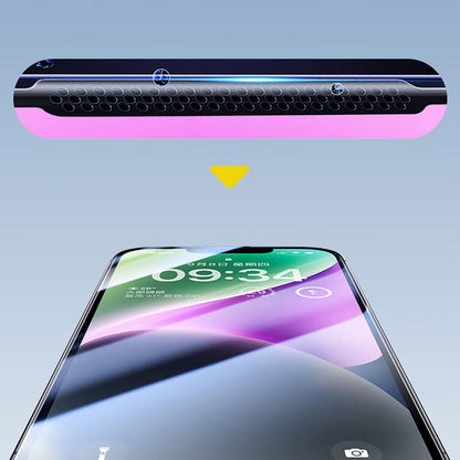 CZ-003 Mavi Işık Filtreli Parlama Önleyici iPhone 14 Pro Max Ekran Koruyucu
