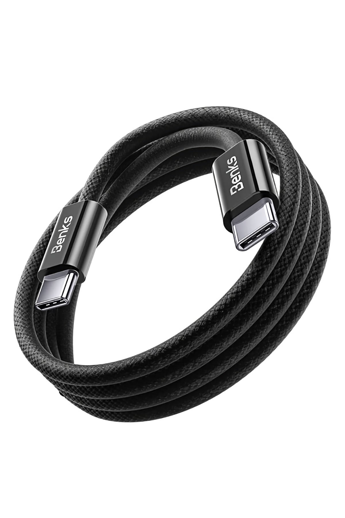 Benks D46 Type-C to Type-C PD 3.0 Örgülü Şarj ve Data Kablosu 60W
