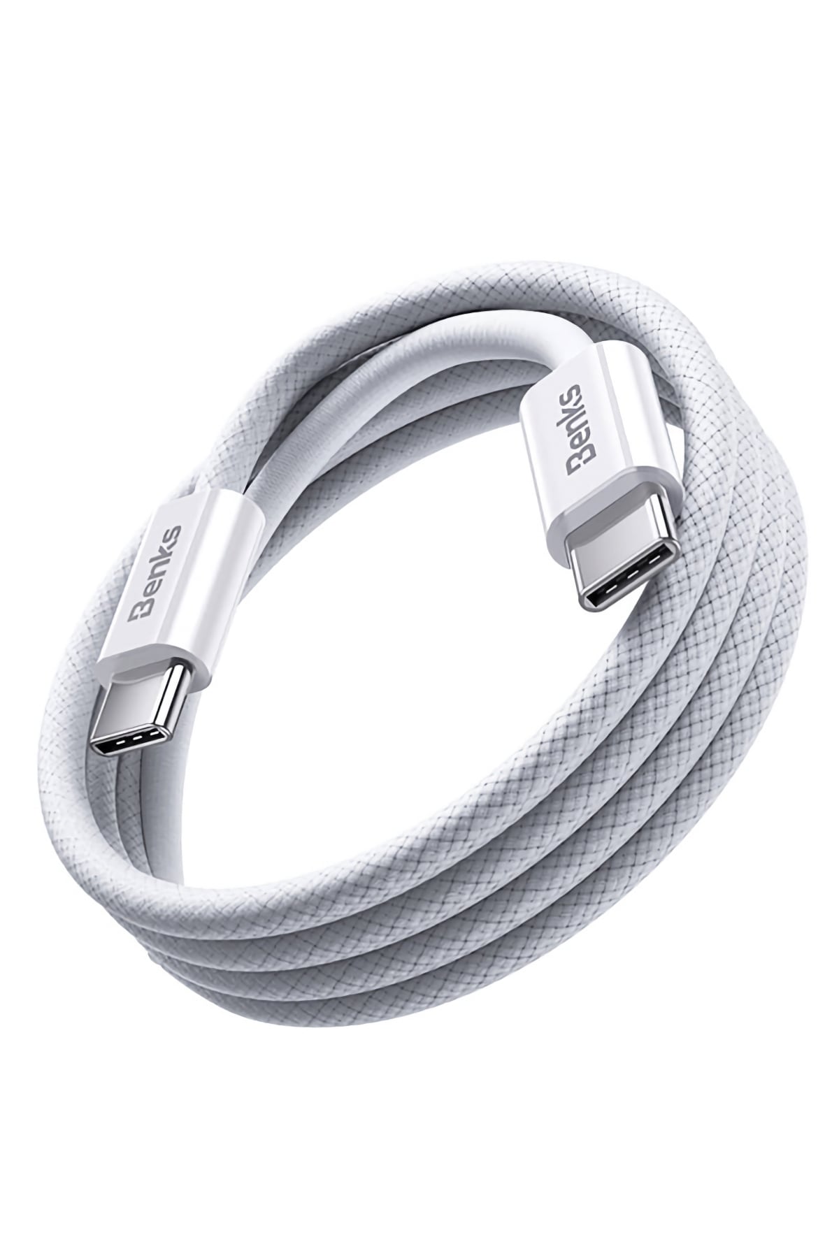 Benks D46 Type-C to Type-C PD 3.0 Örgülü Şarj ve Data Kablosu 60W