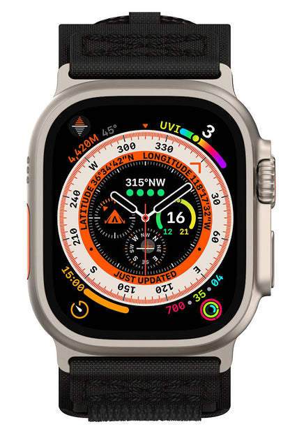 Apple Watch Uyumlu Tactical Loop Kordon Darker