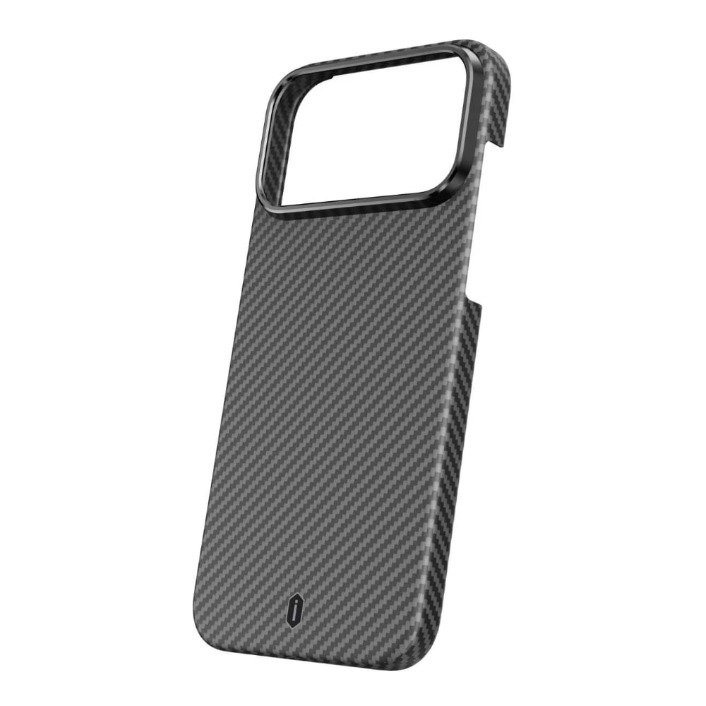 DCC-206 Magsafe Uyumlu Aramid Fiber Karbon iPhone 17 Pro Max Kılıf