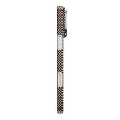 DCC-208 Magsafe Uyumlu Aramid Fiber Karbon iPhone 17 Pro Kılıf