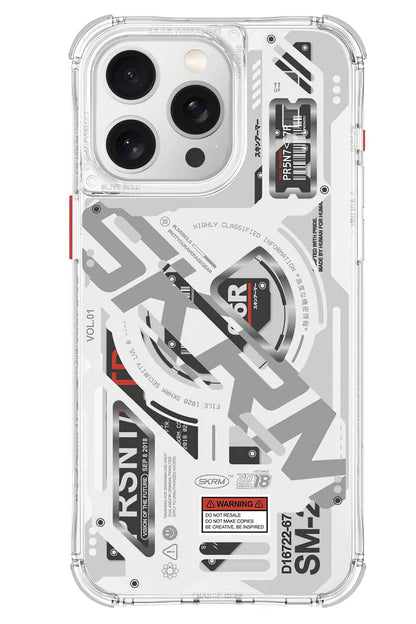 SkinArma iPhone 15 Pro Max Uyumlu Ekho Kılıf Şeffaf