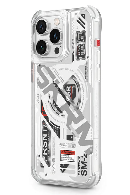 SkinArma iPhone 15 Pro Max Uyumlu Ekho Kılıf Şeffaf