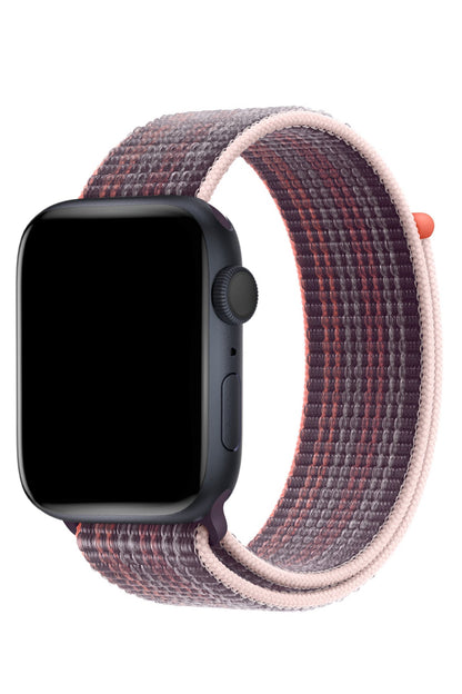 Apple Watch Uyumlu Spor Loop Kordon Elderberry
