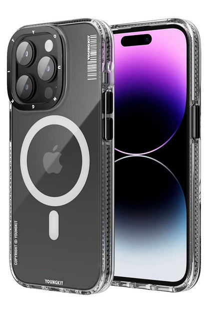 Youngkit Exquisite iPhone 14 Pro Max Magsafe Siyah Kılıf