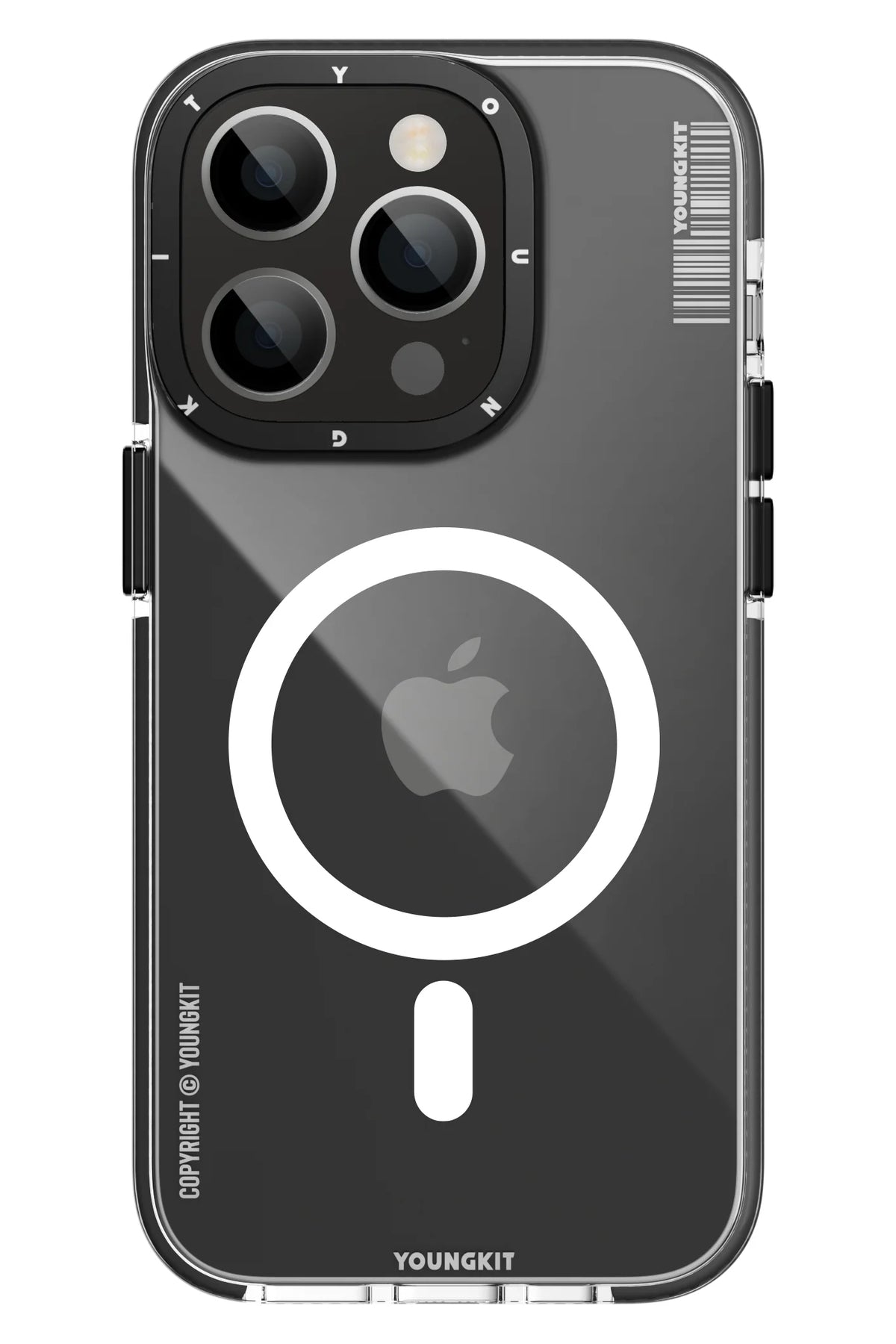 Youngkit Exquisite iPhone 14 Pro Max Magsafe Siyah Kılıf