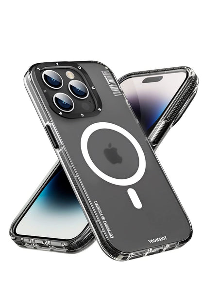 Youngkit Exquisite iPhone 14 Pro Max Magsafe Siyah Kılıf