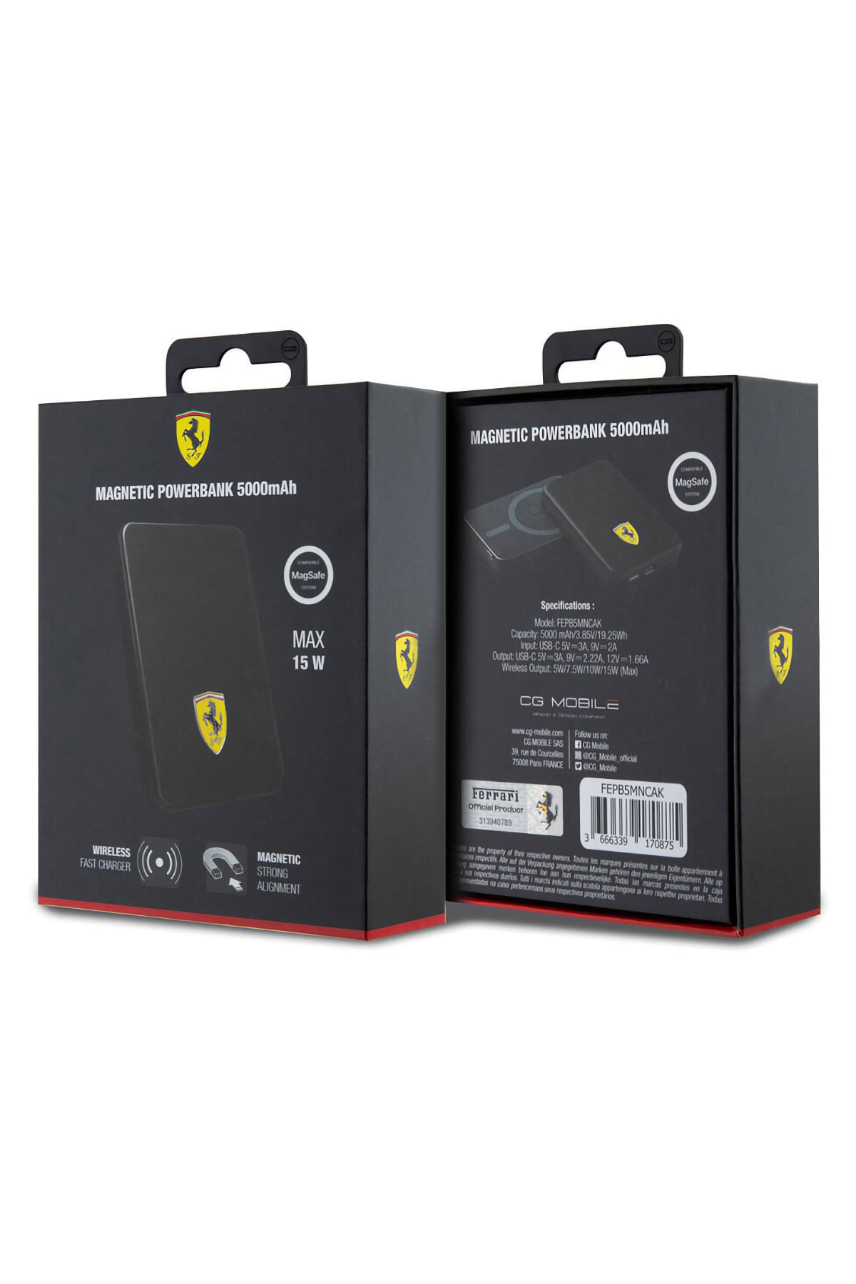 Ferrari Magsafe Powerbank 5000mAh