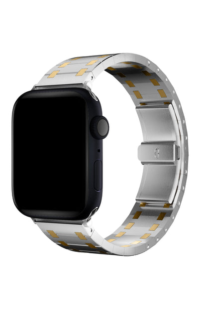 Apple Watch Uyumlu Royal Edition Çelik Kordon Fossi