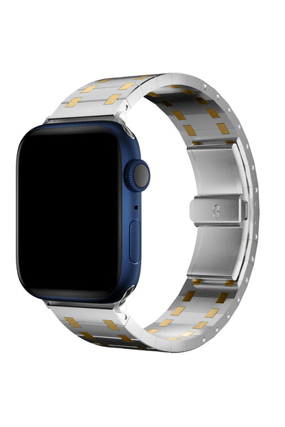 Apple Watch Uyumlu Royal Edition Çelik Kordon Fossi