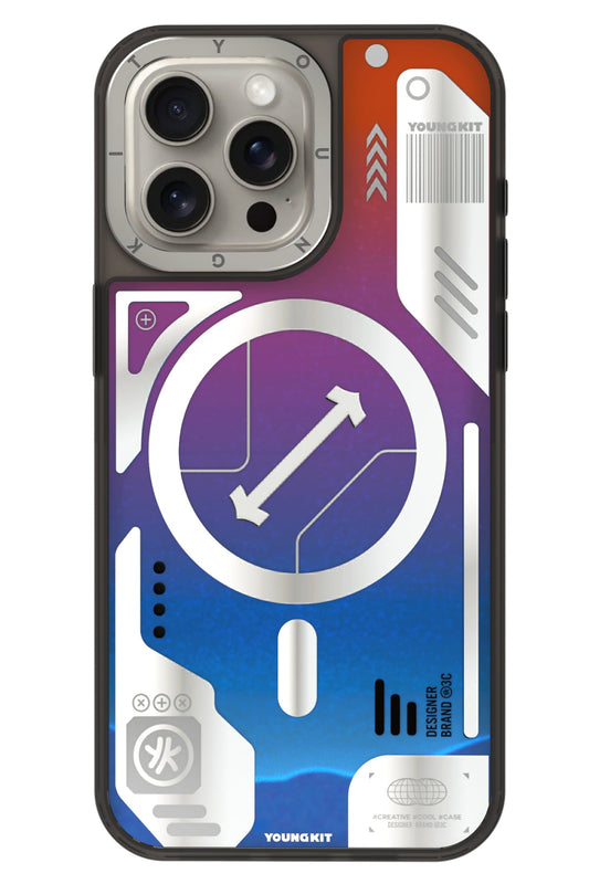 Youngkit Galaxy iPhone 15 Pro Max Uyumlu Kılıf Mavi