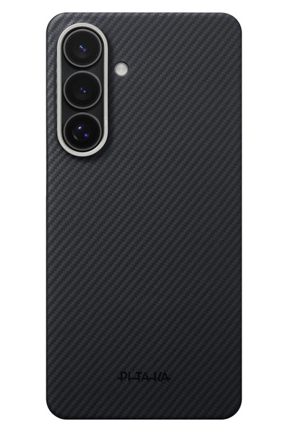 Galaxy S26 Edge Black Grey Twill Aaron Kılıf