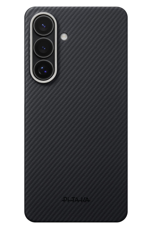 Galaxy S26 Edge Black Grey Twill Aaron Kılıf