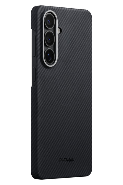 Galaxy S26 Edge Black Grey Twill Aaron Kılıf
