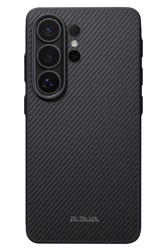 Galaxy S26 Ultra Cairn Black Grey Twill Aaron Kılıf