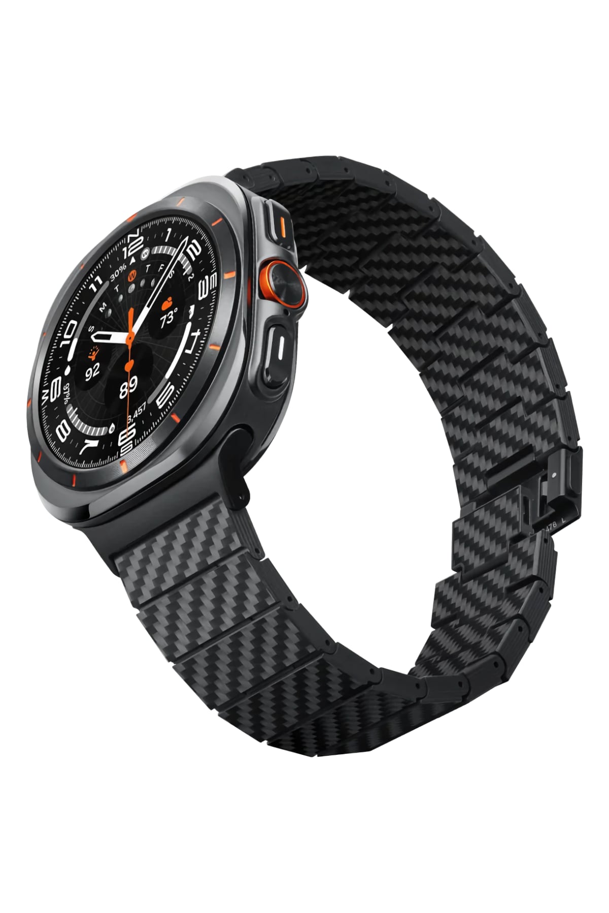 Galaxy Watch Ultra 47mm Karbon Fiber Kordon Modern Serisi Black-Grey Twill