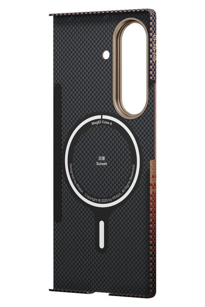 Galaxy Z Fold7 Sunset Aramid Fiber Kılıf | MagSafe Uyumlu Ultra İnce