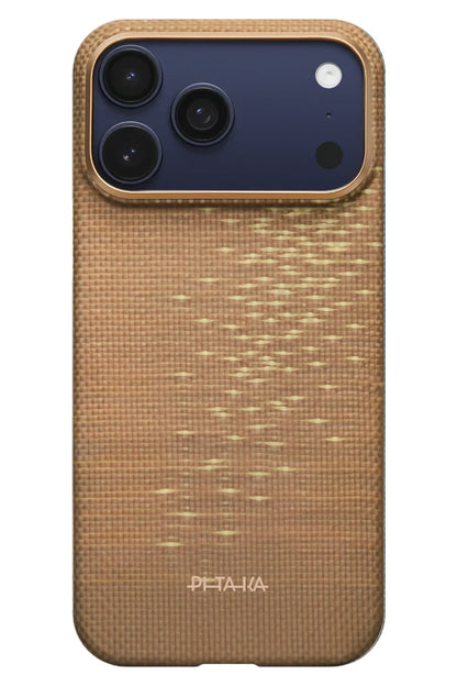 Glints of Gold iPhone 17 Pro MagSafe Uyumlu Kılıf Golden Glint