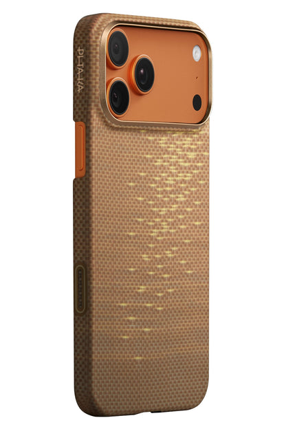 Glints of Gold iPhone 17 Pro MagSafe Uyumlu Kılıf Golden Glint