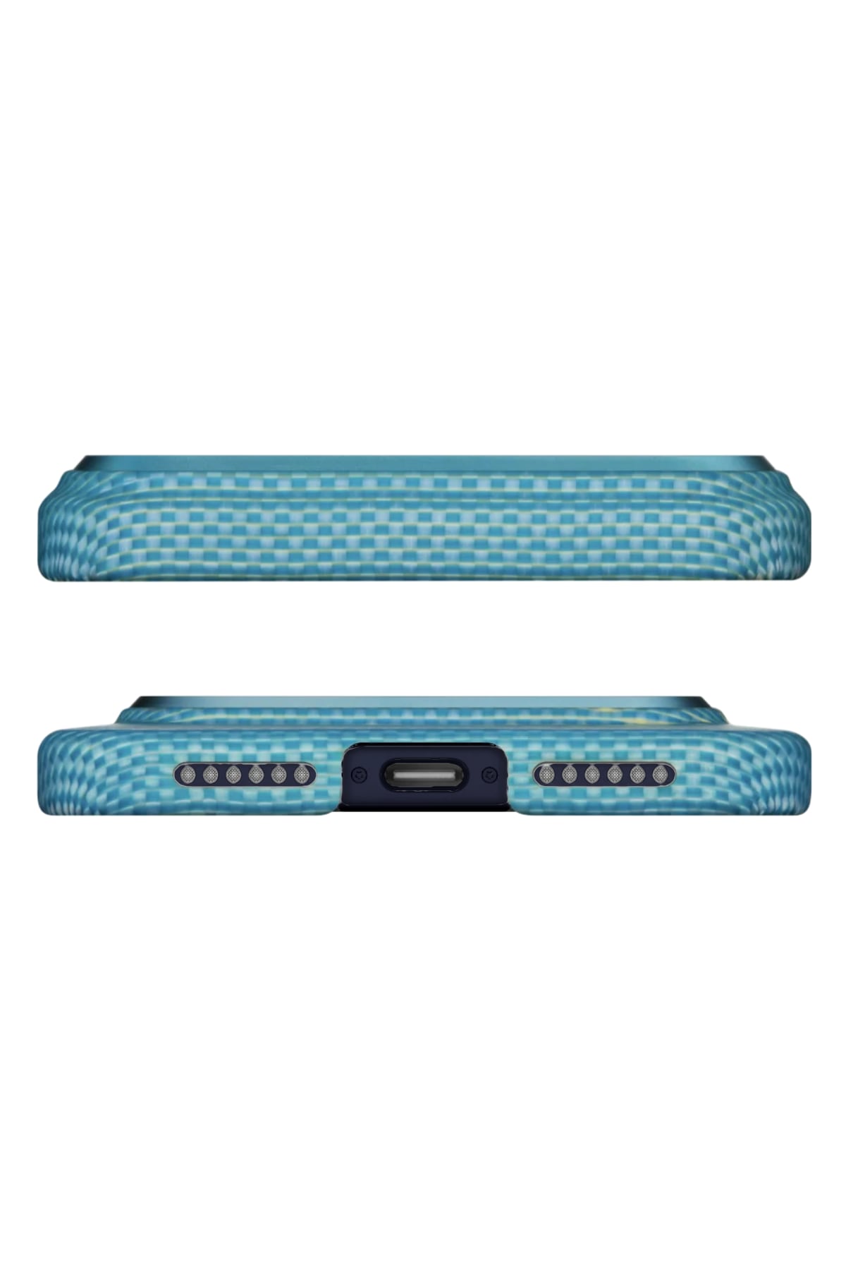 Glints of Gold iPhone 17 Pro Max MagSafe Uyumlu Kılıf Lucid Blue