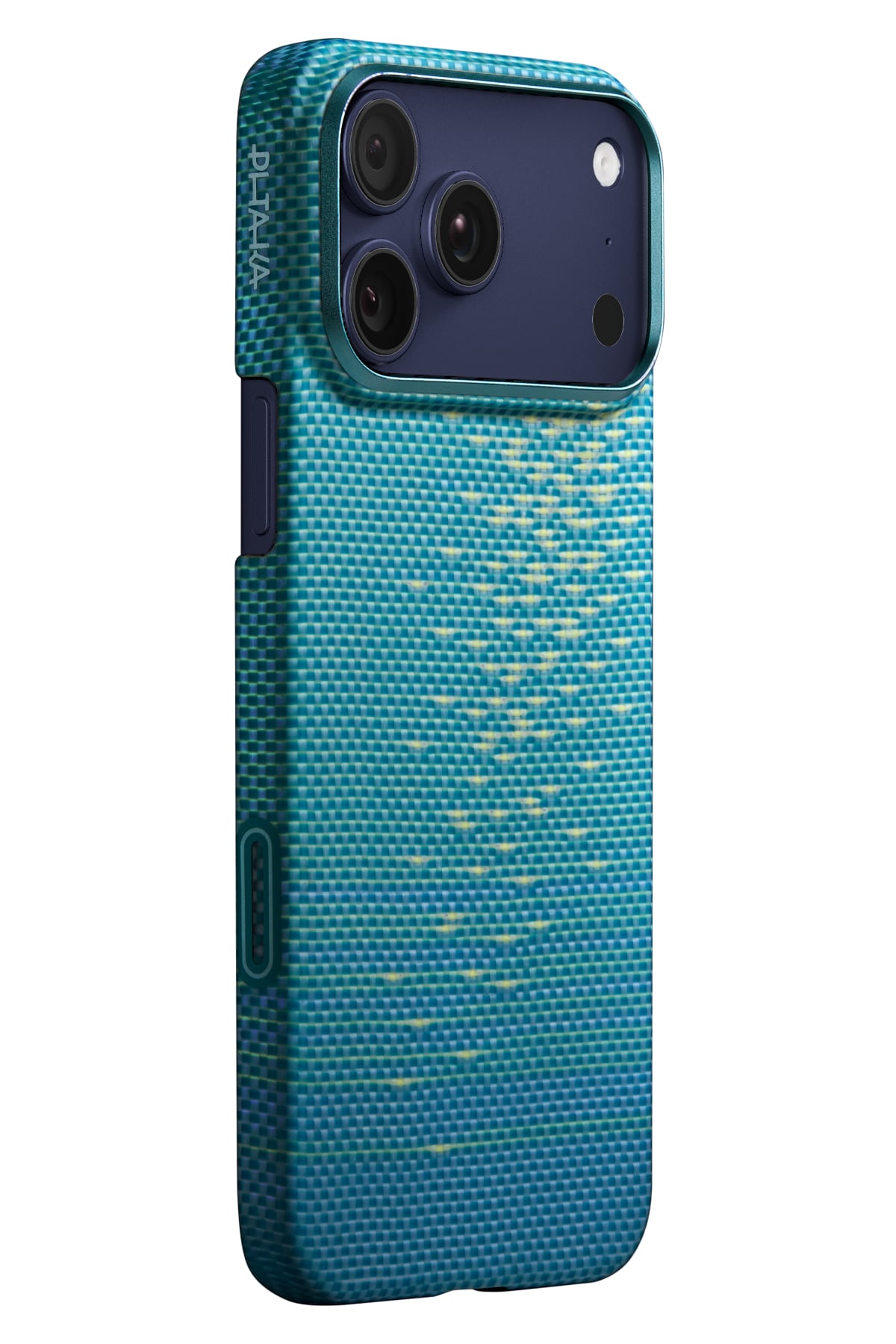 Glints of Gold iPhone 17 Pro Max MagSafe Uyumlu Kılıf Lucid Blue