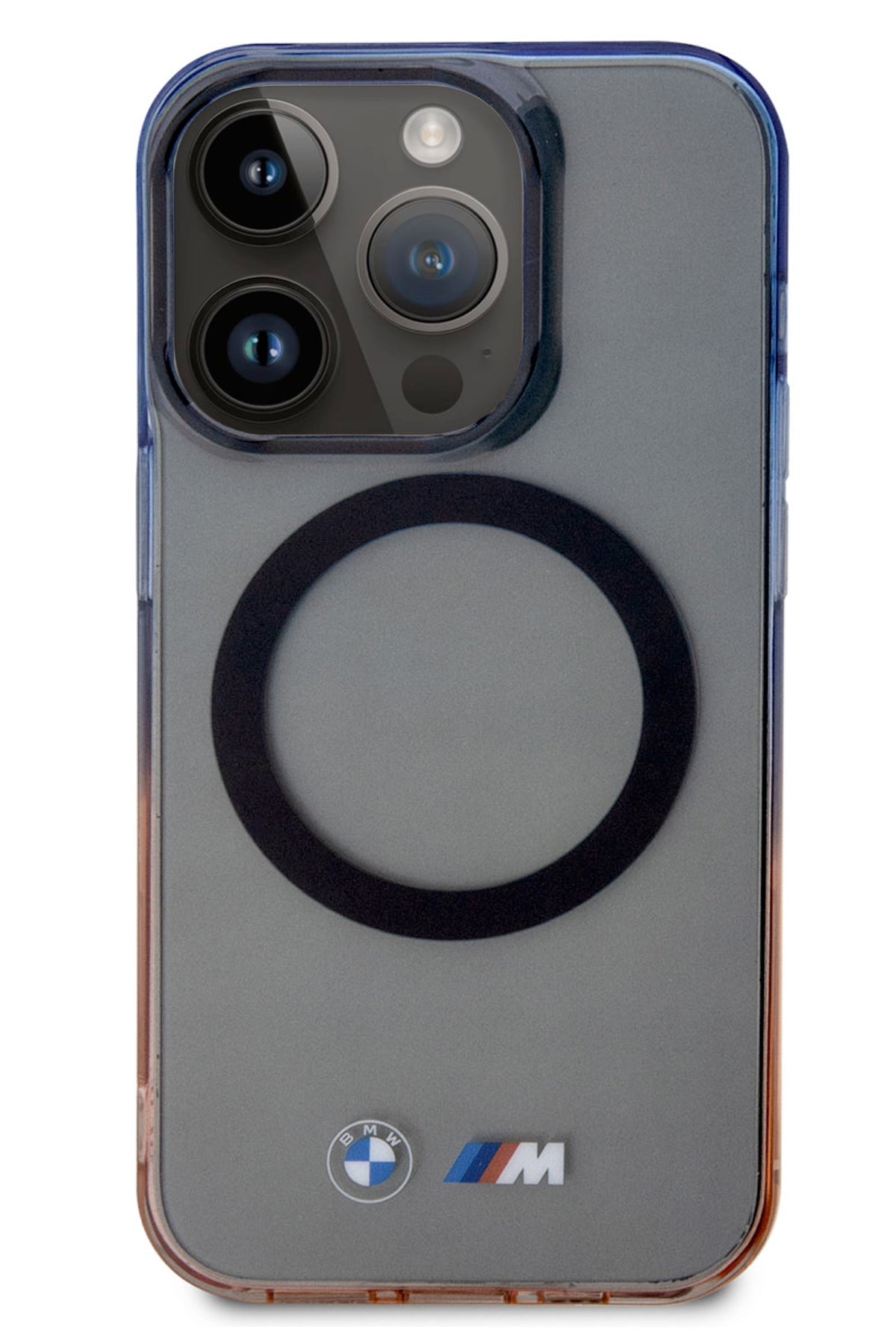 Apple iPhone 14 Pro uyumlu Magsafe BMW M Lisanslı Gradient Kılıf