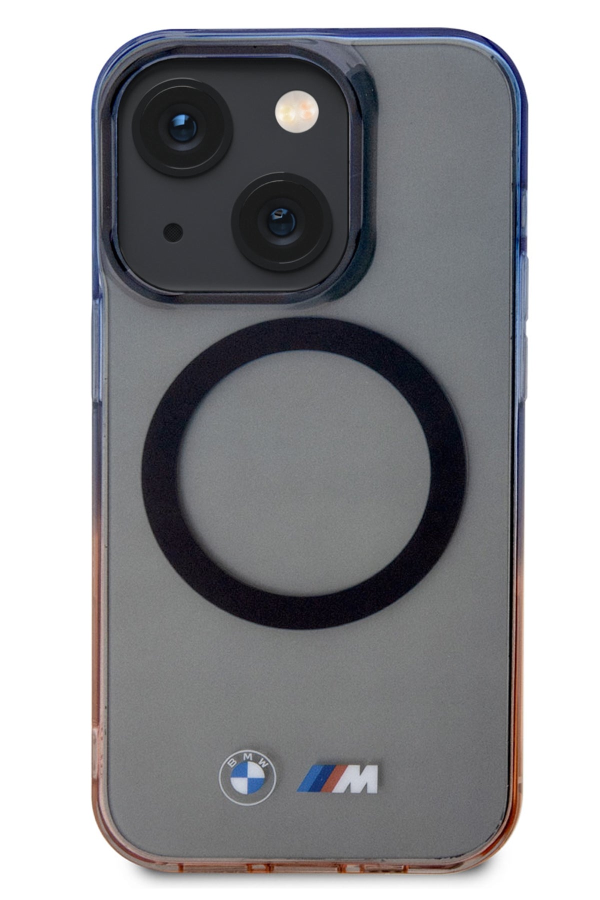 Apple iPhone 15 Plus uyumlu Magsafe BMW M Lisanslı Gradient Kılıf