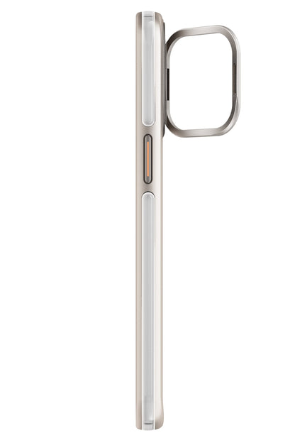 Youngkit Crystal Grid iPhone 14 Pro Magsafe Uyumlu Kılıf Gold