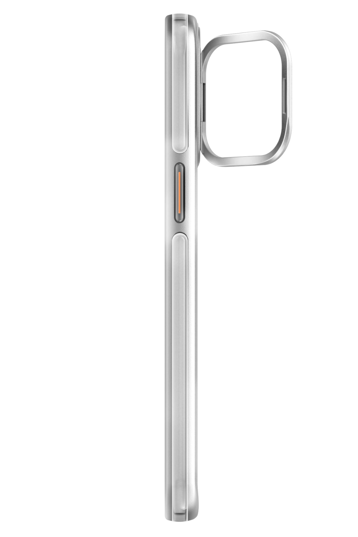 Youngkit Crystal Grid iPhone 14 Pro Magsafe Uyumlu Kılıf Gümüş