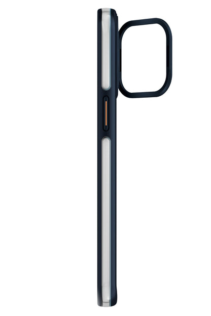 Youngkit Crystal Grid iPhone 15 Pro Magsafe Uyumlu Kılıf Mavi
