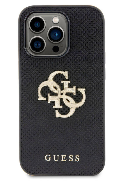 Guess iPhone 14 Pro Max Uyumlu Glitter Silikon Kılıf