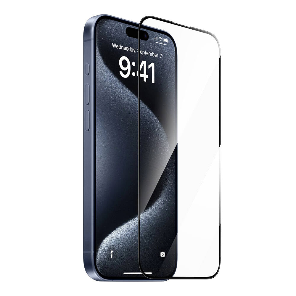 GT-008 Polimer Oleofobik iPhone 14 Pro Temperli Cam Ekran Koruyucu 10’lu