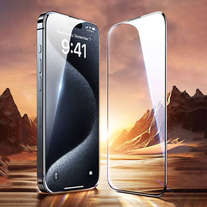 GT-008 Şeffaf iPhone 16 Ekran Koruyucu 10'lu Paket