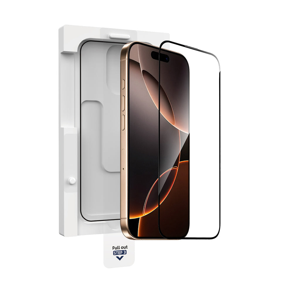 GT-020 Titan Guard iPhone 15 Kolay Uygulamalı Ekran Koruyucu